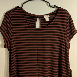 NWT Mossimo stripped T-shirt dress